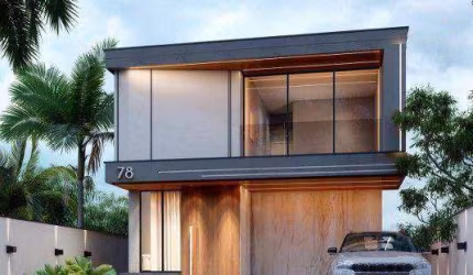 Casa com 3 dormitórios à venda, 200 m² por R$ 1.400.000 - Abrantes - Lauro de Freitas/BA