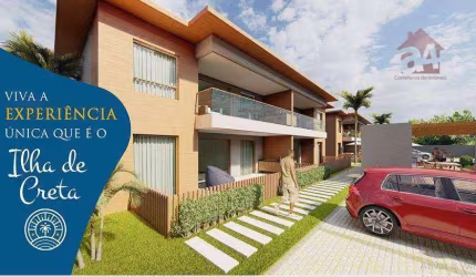 Apartamento com 2 dormitórios à venda, 75 m² por R$ 565.000 - Praia de Imbassaí - Mata de São João/BA