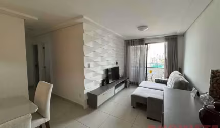 Apartamento PORTEIRA FECHADA com 03 quartos sendo 02 suítes (01 reversível) disponível para VENDA no Bessa