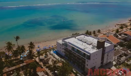 Flat apartamento pé na areia, no melhor do Caribessa.