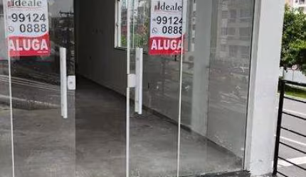 Sala para Aluguel Sala térrea comercial de esquina na melhor localização do Abraão. FLORIANOPOLIS