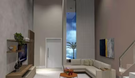 Casa com 4 quartos, sendo 4 suítes -Gran Park Toscana