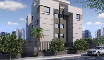 Lindo apartamento de dois quartos com suíte no bairro - Jaraguá