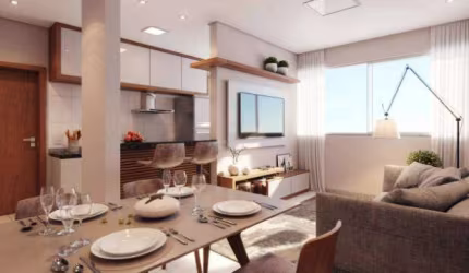 Lindo apartamento de três quartos com suíte e duas vagas no Santa Efigênia