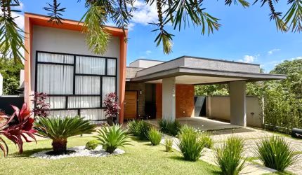 Casa térrea á venda no Condomínio Terras de Atibaia