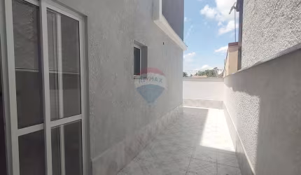 Apartamento novo com  quintal, 72 m2  de área útil, 1 quarto grande,  Jardim Rosália Alcoléa na zona leste de Sorocaba