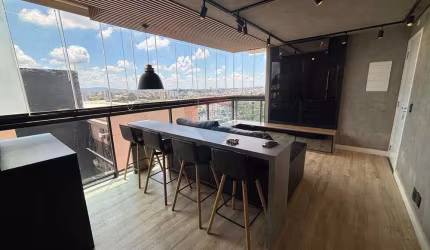 Apartamento mobiliado para alugar no JK Studio Campolim Sorocaba