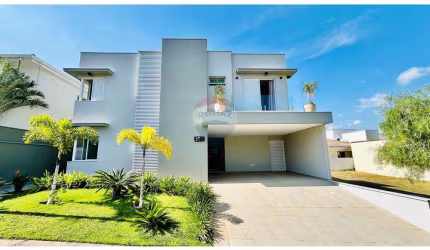 Casa de Alto Padrão com 4 Suítes, Piscina e Área Gourmet no Condomínio Parque Esplanada – Votorantim/SP