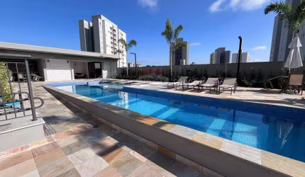 Apartamento Estúdio Mobiliado com Varanda Gourmet no Campolim – Pronto para Morar em Condomínio Completo