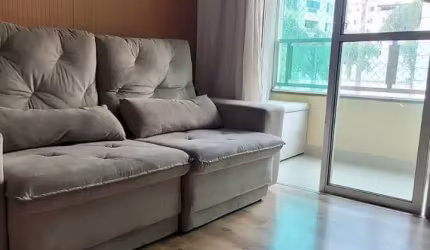 Apartamento com 60 m², 2 dormitórios, sendo 1 suíte, no parque São Vicente Mauá.