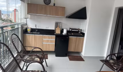 Apartamento no The Address com área de 108 m², 3 dormitórios, 3 suítes, lazer completo.