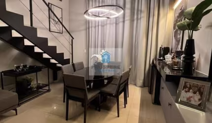 Loft duplex na Pituba, totalmente climatizado e MOBILIADO com móveis planejados, varanda integrada a sala, 1 quarto, dois banheiros (suíte e social) e