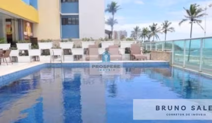 Flat nascente total na Barra, quarto e sala, PORTEIRA FECHADA, ótima opção para investimento!
