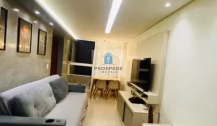 Apartamento no Mirante do Iguatemi, NASCENTE, 2 quartos, 1 banheiro, 2 vagas de garagem, área de serviço.