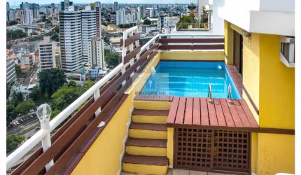 Cobertura com 3 quartos, 257.00m², à venda - GRAÇA - SALVADOR