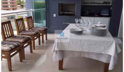 Apartamento no Greenville, 4 quartos sendo 3 suítes, nasceste varanda gourmet e 3 vagas de garagem