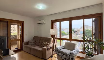 APARTAMENTO MOBILIADO DE 96M² COM 3 DORMITÓRIOS, SUÍTE E VAGA DE GARAGEM NO MENI