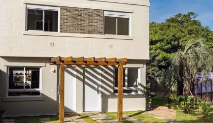 Sobrado novo com 2 dormitórios e 1 vaga