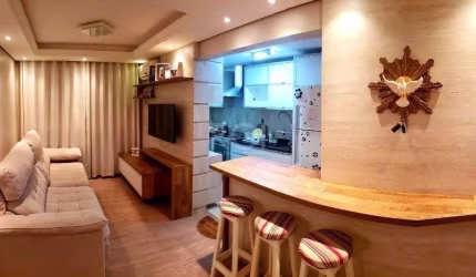 Apartamento para Venda - 72.12m², 3 dormitórios, sendo 1 suites, 1 vaga - Jardim