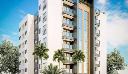 Apartamento para Venda - 81.04m², 2 dormitórios, sendo 1 suites, 1 vaga - Centro
