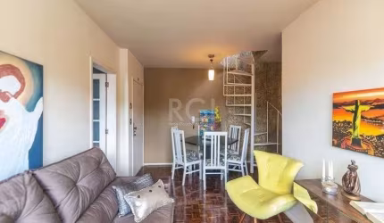Cobertura para Venda - 114.5m², 2 dormitórios, 1 vaga - Cristal