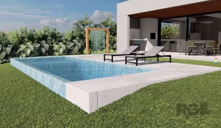 Linda casa para comprar com 4 suites em condomínio TOP