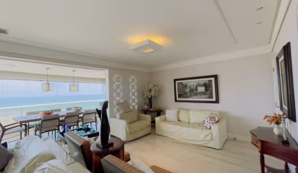 Lindo apartamento com 4 suítes vista mar