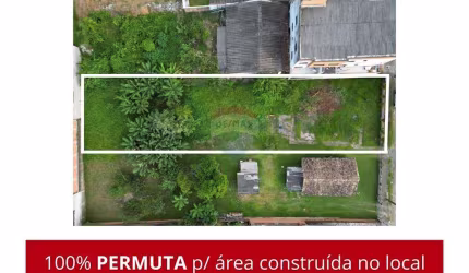 Terreno com 975 m² próximo ao CENTRO | 100% PERMUTA por área construída no local