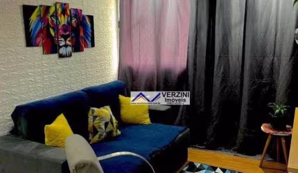 Apartamento com 2 dormitórios à venda, 46 m² por R$ 215.000,00 - Vila Galvão - Guarulhos/SP