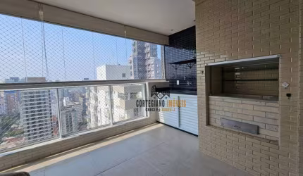 Pompéia, Santos - Alto Padrão - Lindo Apartamento com 3 Suítes à Venda !
