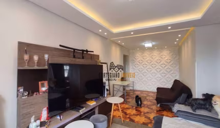 Apartamento com 2 dormitórios à venda, 85 m² por R$ 450.000,00 - Encruzilhada - Santos/SP