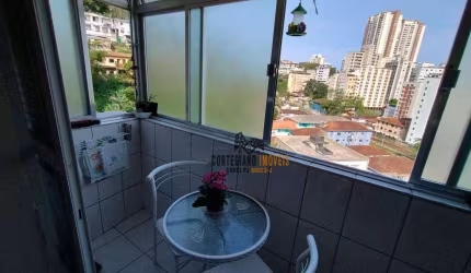 Amplo Apartamento 1 dormitório à venda, 55 m² por R$ 210.000 - Itararé - São Vicente