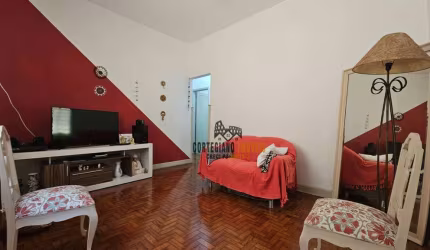Apartamento Térreo com 2 Dormitórios à venda, 73 m² por R$ 285.000 - Campo Grande - Santos!