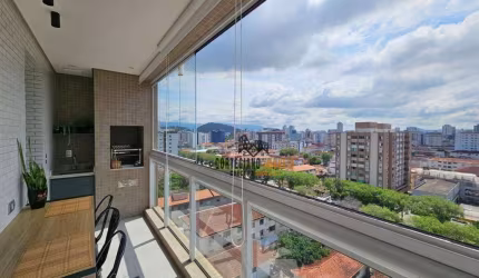 Residencial Odaléa, Santos  - Andar Alto - Lazer Completo - 2 Vagas Garagem !