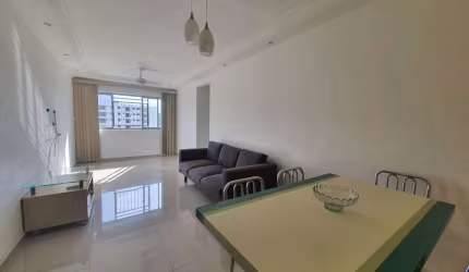 Apartamento com 2 dormitórios à venda, 80 m² por R$ 520.000,00 - Campo Grande - Santos/SP