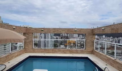 Gonzaga, Santos - Apartamento 1 Dormitório Com Lazer Completo na Cobertura !