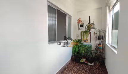 Sobreposta alta em Village com 2 dormitórios à venda por R$ 415.000 - Campo Grande - Santos/SP
