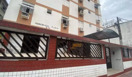 Apartamento 1 Dormitório/Elevador/Garagem à venda, 50 m² por R$ 350.000 - Marapé - Santos!