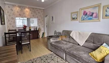 Apartamento com 2 dormitórios para alugar, 94 m² por R$ 4.100,02/mês - Pompéia - Santos/SP