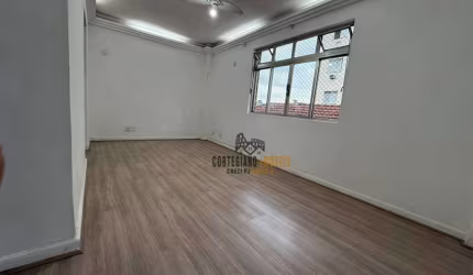 Apartamento com 2 dormitórios para alugar, 90 m² por R$ 3.000,00/mês - Encruzilhada - Santos/SP