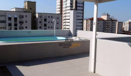Linda Cobertura com 3 Dormitórios à Venda, 111 m² por R$ 1.000.000 - Campo Grande - Santos!