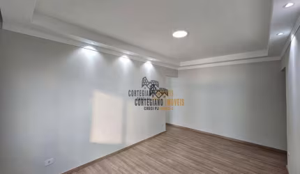 Apartamento com 3 dormitórios para alugar, 80 m² por R$ 3.100,02/mês - Vila Mathias - Santos/SP