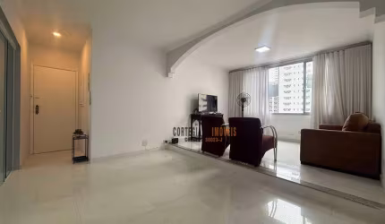 Apartamento com 2 dormitórios para alugar, 100 m² por R$ 4.700,01/mês - Boqueirão - Santos/SP