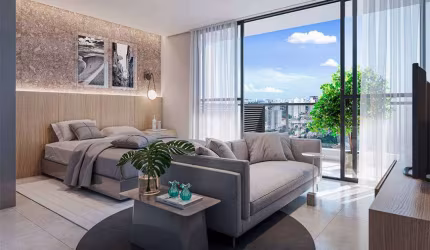 Lançamento em Jardim Camburi!!Studios e 01Quarto entregues montados; e ainda opções de 02Quartos!!