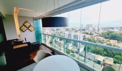 Apartamento de 3 quartos com suíte vista a mar no Horto Florestal