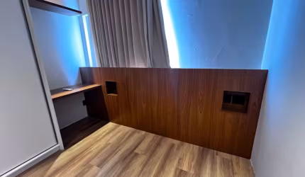 Studio moderno e aconchegante em Localização Privilegiada!