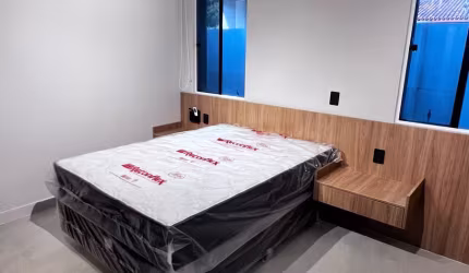 Lindo apartamento de um quarto para morar no Caminho as Árvores