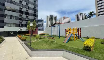 3 quartos mais gabinete mobiliado, nascente, 2 vagas - Caminho das Arvores para venda