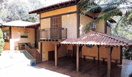 Casa para Venda em Jandira, Altos de São Fernando, 4 dormitórios, 4 suítes, 5 banheiros, 6 vagas