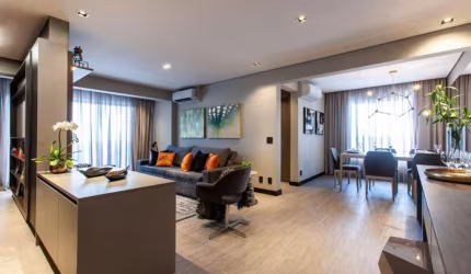 Apartamento para Venda em Barueri, Melville Empresarial II, 1 dormitório, 1 suíte, 2 banheiros, 1 vaga